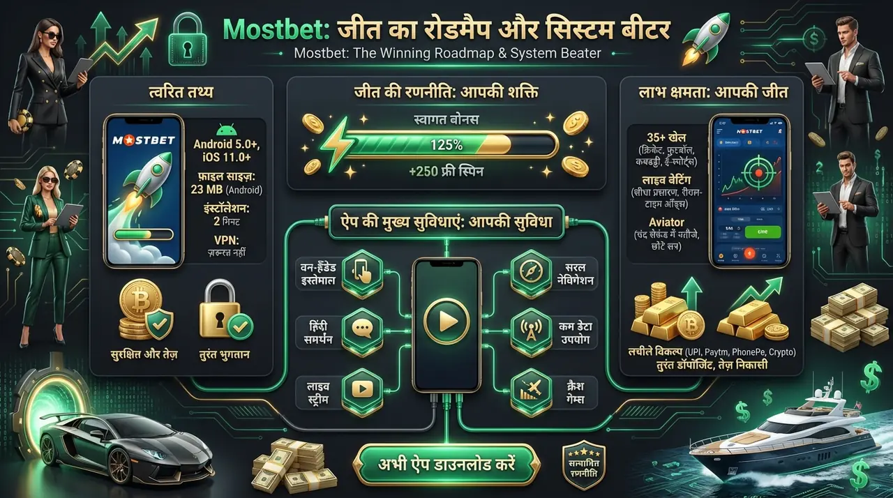 Mostbet ऐप