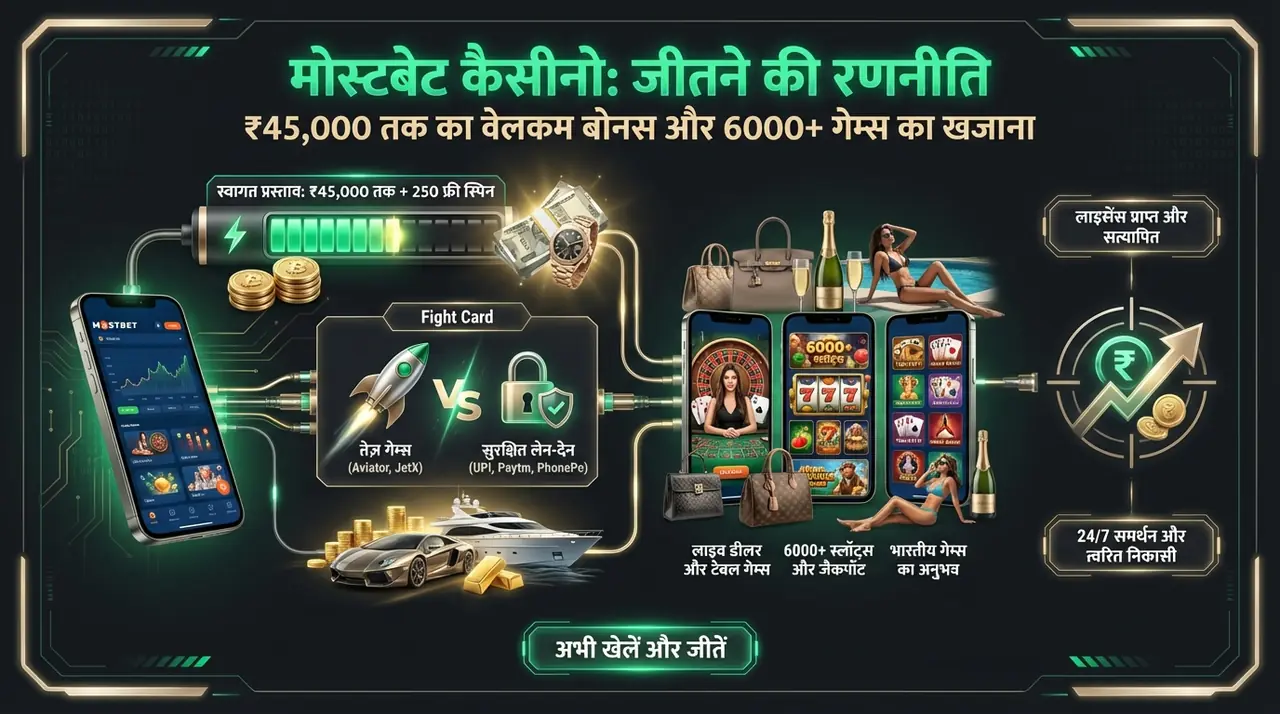 mostbet casino में खेलें